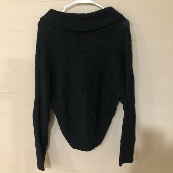 Tape Measure Wool Blend Button Front Cardigan SZ L - Picture 8 of 8